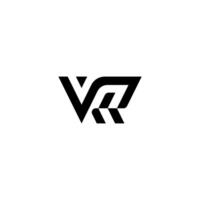 abstract letters logo monogram RV, VR, R, V symbol vector