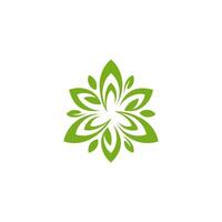 Trinity dimension Triquentra icon logo, leaf triangle for nature industri, triangular vector