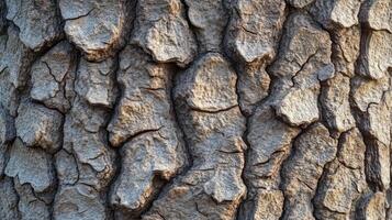 Close-up of textured beauty shot tree bark surface. photo