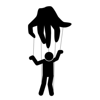 Concept of being manipulated, psychological manipulation, gaslighting, mental health