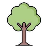 Simple Tree Icon Design vector