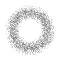 Blast out of dots .Explosion Zoom Effect. Flying Fragments . vector