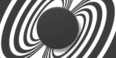 Abstract lines design.Round template for lettering and advertising. vector