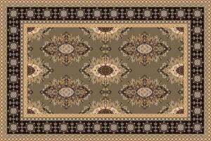 Discover the intricate beauty of Persian carpet patterns, perfect for adding cultural elegance to your designs vector