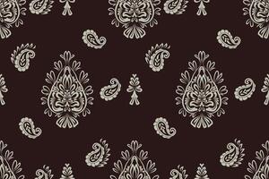 Elevate your creative projects with this damask pattern file vector