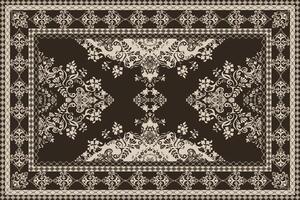 Incorporate the charm of Persian art into your projects with these elegant carpet patterns vector