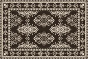 Transform your creative works with the timeless allure of Persian carpet patterns vector
