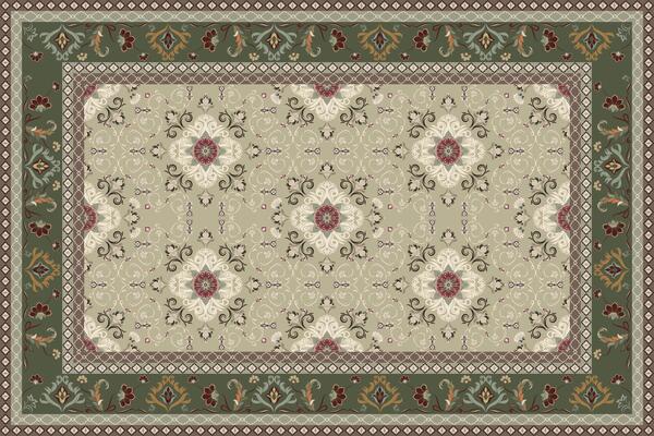 Create a luxurious atmosphere in your work with these beautiful Persian carpet patterns