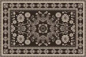 Incorporate the intricate artistry of Persian carpets into your designs with these patterns vector
