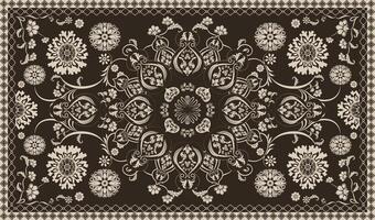 Transform your creative projects with the vibrant colors and intricate details of Persian carpet patterns vector