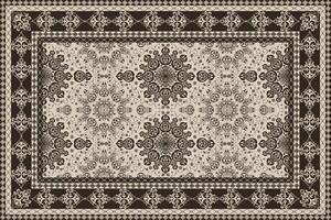 This collection of Persian carpet patterns is a must-have for any designer seeking elegance vector