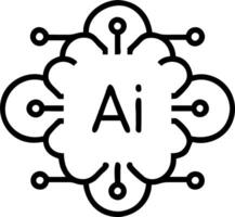 Business team using AI powered content creation tools in macro close up copy space flat vector
