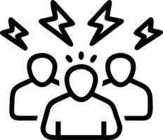 Business team overwhelmed with high workload in macro close up copy space flat vector