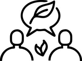 Business team optimizing eco friendly procurement in environment setting copy space flat vector