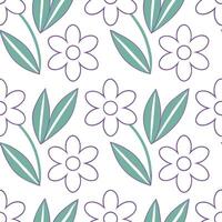 Elegant spring floral seamless pattern with pastel colors and soft textures for calm soothing designs concept as Soft pastel floral pattern with calming textures ideal for spring t Seamless Set vector