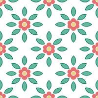 Artistic spring floral seamless pattern with textured details and bright color pops for creative projects concept as Creative spring floral pattern with textured details and bright Seamless Set vector