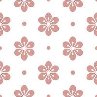 Delicate spring nature seamless pattern with soft floral arrangements and minimalistic backgrounds for refined decor concept as Soft spring nature pattern with delicate flowers and Seamless Set vector