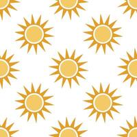 Spring sunshine seamless pattern with warm golden rays and soft light textures for bright uplifting designs concept as Bright spring sunshine pattern featuring golden rays and soft Seamless Set vector