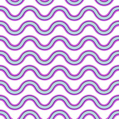 Retro wave seamless pattern with flowing lines and neon accents for dynamic backgrounds concept as Dynamic retro wave pattern featuring flowing lines and neon accents perfect for v Seamless Set
