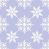 Winter whites seamless pattern with delicate snowflakes icy textures and soft winter hues for a calm and dreamy winter effect concept as Calm winter design with delicate snowflakes Seamless Set vector