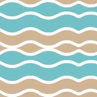 Coastal summer waves seamless pattern with sandy textures and ocean foam for realistic beach visuals concept as Realistic beach wave pattern with sandy textures and ocean foam perf Seamless Set vector