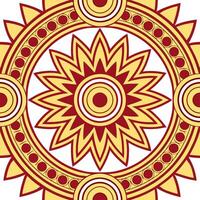 Local motifs seamless pattern with rich saturated colors and ethnic symbols for a powerful cultural visual concept as Saturated colors and ethnic symbols woven into local motifs fo Seamless Set vector
