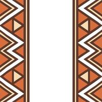 Cultural prints seamless pattern with bold geometric shapes and earthy tones for a striking ethnic aesthetic concept as Bold geometric shapes in cultural prints with earthy tones c Seamless Set vector