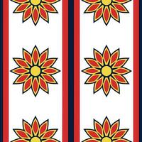 Ethnic graphics seamless pattern with bold geometric shapes and vibrant colors for a striking cultural design concept as Bold geometric shapes and vibrant colors in ethnic graphics Seamless Set vector