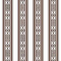 Traditional textiles seamless pattern with vertical lines and ethnic symbols for a balanced cultural design concept as Vertical lines and ethnic symbols woven into traditional text Seamless Set vector