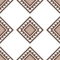 Traditional textiles seamless pattern with diamond shapes and earthy color palette for a grounded cultural design concept as Grounded traditional textile patterns with diamond shap Seamless Set vector