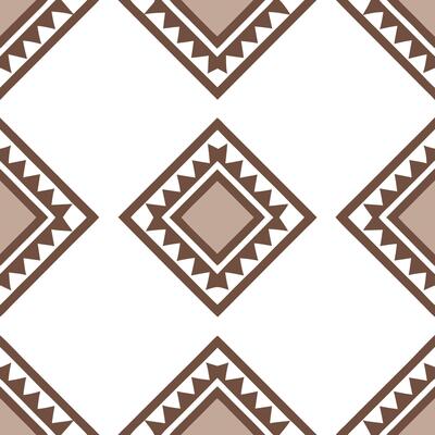 Traditional textiles seamless pattern with diamond shapes and earthy color palette for a grounded cultural design concept as Grounded traditional textile patterns with diamond shap Seamless Set