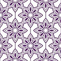 Traditional textiles seamless pattern with floral and geometric fusion for a unique cultural fusion aesthetic concept as Fusion of floral and geometric patterns in traditional text Seamless Set vector