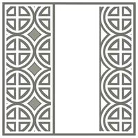 Traditional symbols seamless pattern with geometric shapes and muted color schemes for a modern ethnic pattern concept as Geometric shapes with traditional symbols and muted tones Seamless Set vector