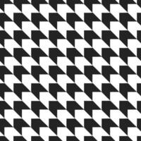 Design a seamless pattern featuring classic black and white houndstooth with a vintage twist for a timeless textile design. concept as Create a repeating pattern showcasing traditi Seamless Set vector