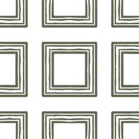 Illustrate a seamless pattern featuring vintage frames with distressed textures for an aged timeworn appearance. concept as Design a repeating pattern showcasing vintage frames ove Seamless Set vector