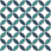 Geometric retro polygon seamless tiles jewel tones on white background perfect for elegant designs concept as Creating geometric seamless tile with retro polygons in jewel tones on Seamless Set vector