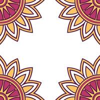 Ethnic graphics seamless pattern with abstract art elements and vibrant color contrasts for a modern cultural aesthetic concept as Abstract art elements and vibrant color contrasts Seamless Set vector
