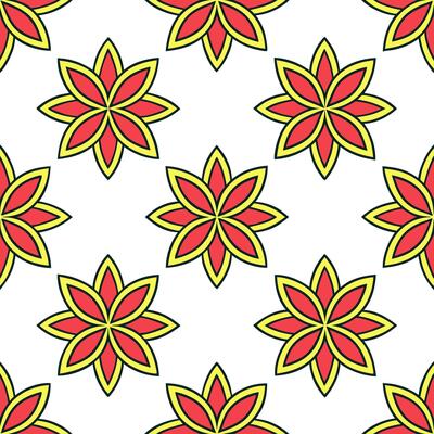 Ethnic graphics seamless pattern with abstract brush strokes and vibrant color palettes for a dynamic cultural look concept as Abstract brush strokes with vibrant colors in ethnic Seamless Set