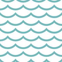 Gentle ocean waves seamless tile pattern with foamy water and a calm beach setting concept as Gentle ocean waves with foamy water create a peaceful seamless tile pattern for a rela Seamless Set vector