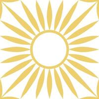 Golden glow of spring sunshine seamless tile pattern with soft highlights and radiant warmth concept as A golden glow of spring sunshine with soft highlights creates a radiant warm Seamless Set vector