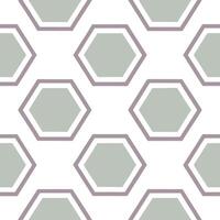 Retro polygon seamless tiles muted pastel colors on white background suitable for gentle designs concept as Designing seamless tile with retro polygons in muted pastel colors on wh Seamless Set vector