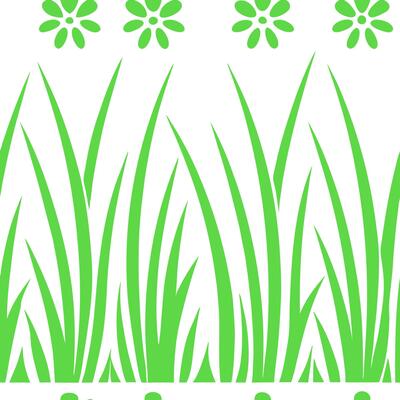 Sunlit grass and flowers seamless tile pattern with gentle spring breezes and vibrant green hues concept as Sunlit grass and flowers sway in a gentle spring breeze creating a seaml Seamless Set