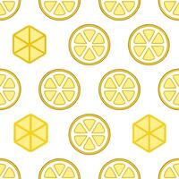 Cool lemonade and ice cubes seamless tile pattern with refreshing yellow hues for a hot summer day concept as Lemonade with ice cubes and refreshing yellow hues creates a seamless Seamless Set vector