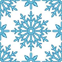 Icy blue frost seamless tile pattern with shimmering snowflakes and crystal accents concept as Shimmering snowflakes and crystal accents create an icy blue frost seamless tile patt Seamless Set vector