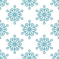 Icy snowflake swirl seamless tile pattern with elegant curves and sparkling frost concept as Elegant swirling snowflakes with sparkling frost create an icy snowflake swirl seamless Seamless Set vector