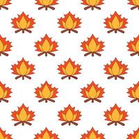 Cozy autumn scarf seamless tile pattern with warm colors and plaid designs concept as Warm colors and plaid patterns create a cozy autumn scarf seamless tile pattern perfect for fa Seamless Set vector