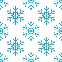 Frosty snowflake and ice crystal seamless tile pattern with shimmering winter accents concept as Shimmering ice crystals paired with frosty snowflakes create a seamless tile patter Seamless Set vector