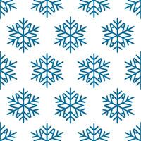 Snowflake and pinecone seamless tile pattern with frosty details and evergreen accents concept as Frosty details on snowflakes and evergreen pinecones create a seamless tile patter Seamless Set vector