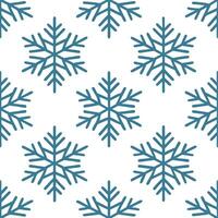 Frosty geometric snowflakes seamless tile pattern with modern winter aesthetics and cool tones concept as Geometric snowflakes with frosty details create a modern seamless tile pat Seamless Set vector