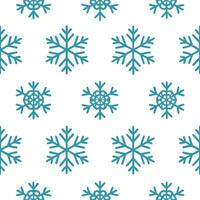 Frosty snowflake and snow covered pine cone seamless tile pattern with cool winter tones concept as Snow covered pine cones paired with frosty snowflakes create a seamless tile pat Seamless Set vector